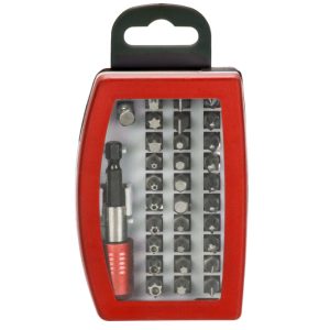 Caja de 32 Puntas de atornillar 49118490 Acero Cromo Vanadio - Einhell