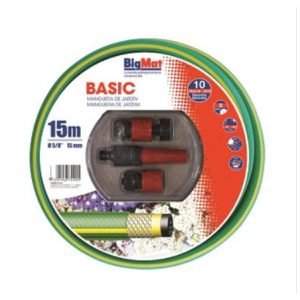 Kit de Manguera Jardín Basic 15x15 - Bigmat