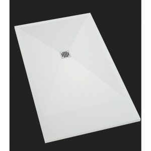 Plato Ducha Dyestone Basic 80x140cm Piedra Blanca